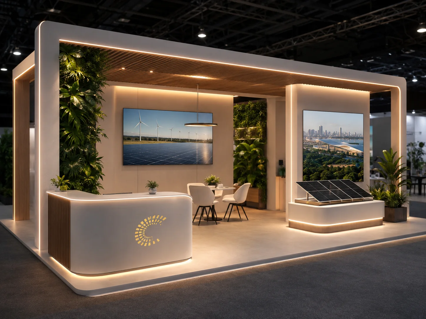 Stand para exhibidores PanaEnergy